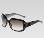 medium rectangle frame sunglasses with GG detail o