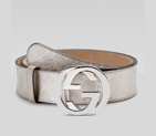 belt with interlocking G buckle 114876 FU49N 8108