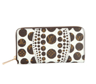 Louis Vuitton Yayoi Kusama Zippy Wallet M60447 White