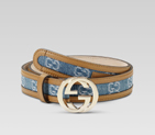 belt with interlocking G buckle 114874 FQY1G 8692