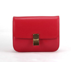 Celine Classic Medium in Box Lambskin Red