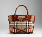 MEDIUM BRIDLE HOUSE CHECK TOTE 37638301