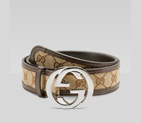 belt with interlocking G buckle 114876 F40IR 9643