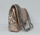 Chanel Quilted Flap Bag Light Gold Cow Leather 35454 35454