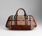 LARGE CHECK BOWLING BAG 37954831
