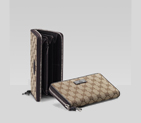 zip around wallet with horsebit detail 224246 FWCGN 9767