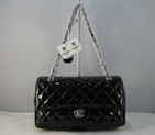 Chanel Black color with Silver chain