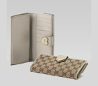 continental wallet with engraved gucci script logo 203550 FFPAG 9761