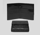 flap french wallet with interlocking G charm