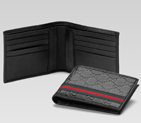 bi-fold wallet with web 224199 A0VBR 1060