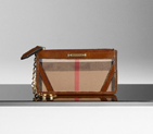 BRIDLE HOUSE CHECK COIN CASE. 38276191