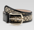 belt with plain buckle 246380 FAG9G 9787
