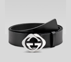 belt with square interlocking G buckle 182320 A2P0N 1000