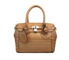 'handmade' large top handle bag with woven web det 263944 ANG6G 2014