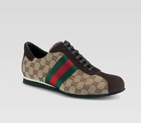 lace-up sneakers with signature web 117711 F40T0 8487