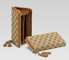 zip around wallet with tassels and G detail 261393 AMN0G 5698