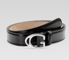 belt with G buckle 245860 A390N 1000