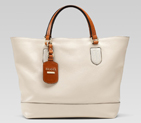 'madison' medium tote with luggage tag and metal l 257049 A7MGG 9062