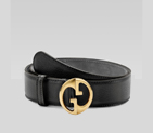 belt with oval GG 245884 A7M0G 1000