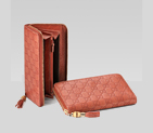 zip around wallet with tassel and bamboo detail 224253 A261Z 6411