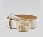 belt with interlocking G buckle 142931 F069G 9066