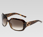 medium rectangle frame sunglasses with GG detail o