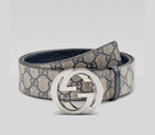 belt with interlocking G buckle 114984 F069R 4075