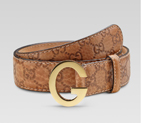 belt with round G buckle 203742 A261G 2703