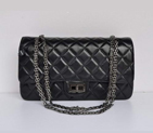 Chanel Classic Quilted Flap Bag 1113 Black Antique