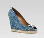 'charlotte' high heel open-toe espadrille wedge wi 257868 FQY50 8703