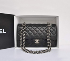Chanel A1112 Flap Bag Original Leather Black