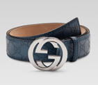 belt with interlocking G buckle 114984 AA61N 4706