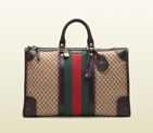 signature web diamante duffle bag 271568 F6F2W 8665