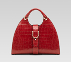 'stirrup' medium top handle bag with stirrup detai 277514 EJ50G 6413