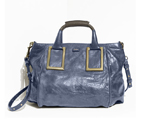 Chloe 'Ethel' Lambskin & Goatskin Leather Top Handle Satchel