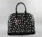 Louis Vuitton Yayoi Kusama Alma MM M93594 Black