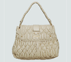 Miu Miu Tote Flap Bags Matelasse Nappa Leather 90290 Beige 90290
