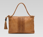 'handmade' medium shoulder bag with woven web deta 263952 ANG1A 2517