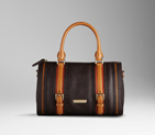 MEDIUM LEATHER BOWLING BAG 37994001