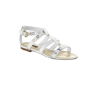 BE HAPPY!FLAT IN MULTICO & PATENT LEATHER XQBS2ATM