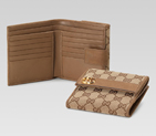 flap french wallet with double G