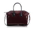 Givenchy Burgundy plain paint Leather bag 9981