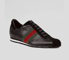 'icon' lace-up sneakers with signature web 138732 C0OCO 1060