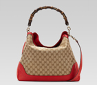 diana bamboo handle shoulder bag 282315 FWCGG 8411