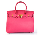 Hermes Birkin 35CM clemence leather in Peach with Gold hardware H35LSPG
