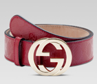 belt with interlocking G buckle 114876 FU41G 6209