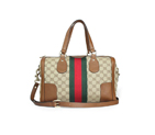'seventies' medium boston bag with signature web 271623 FZ61W 2510