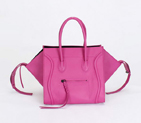 Celine Luggage Phantom Square Bags Ferrari Leather 80066 Peach 80066
