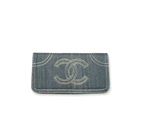 Chanel Denim Long Wallet