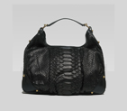 'jockey' large hobo with horsebit detail and studs 203542 ECU6T 1000